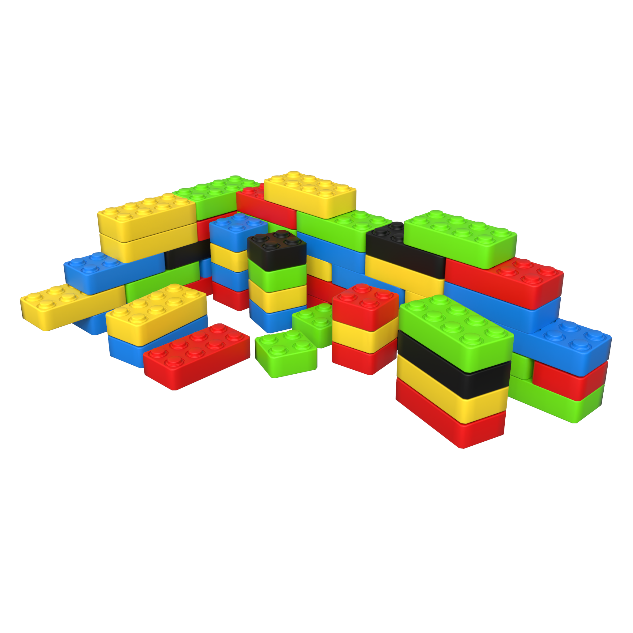 L'image montre un Systèmes de jeu Funblocks