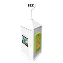 Interactieve speeltoren voor een kinderhoek met meerdere spellen interactief  | IKC speelsystemen